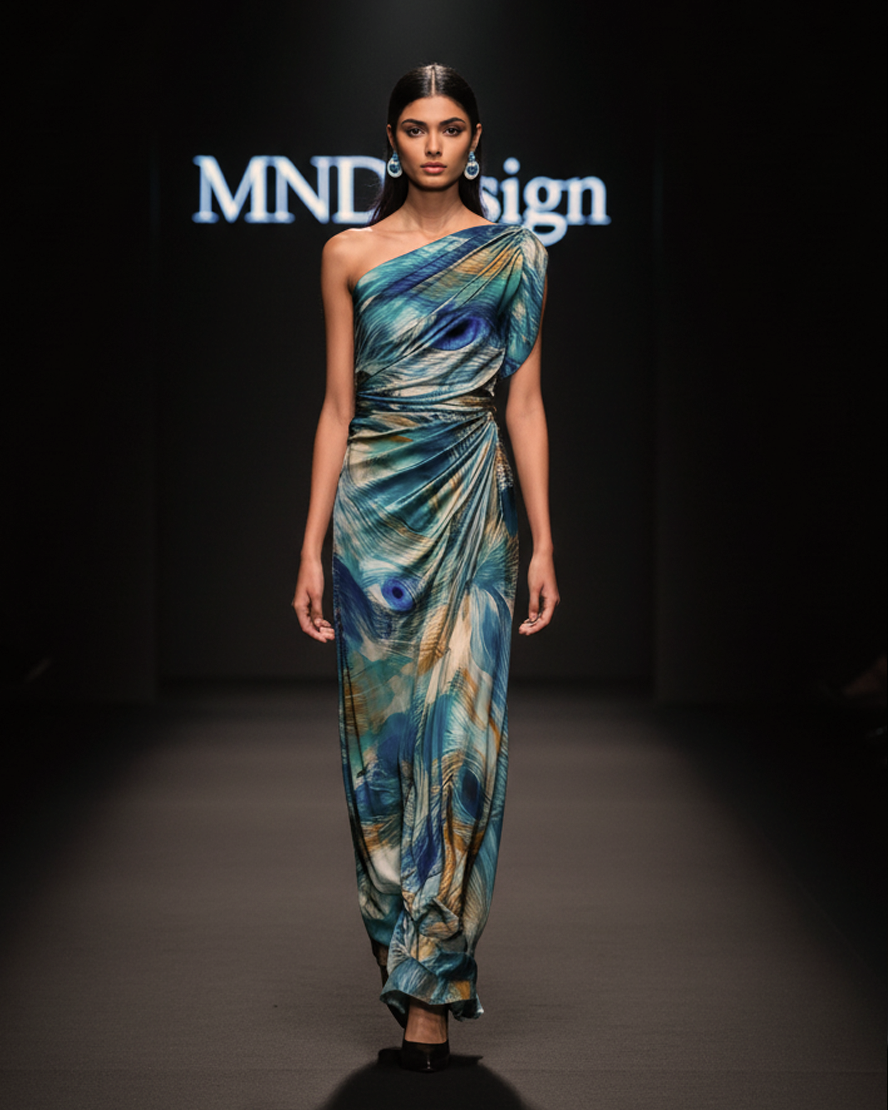 The Peacock Dream dress