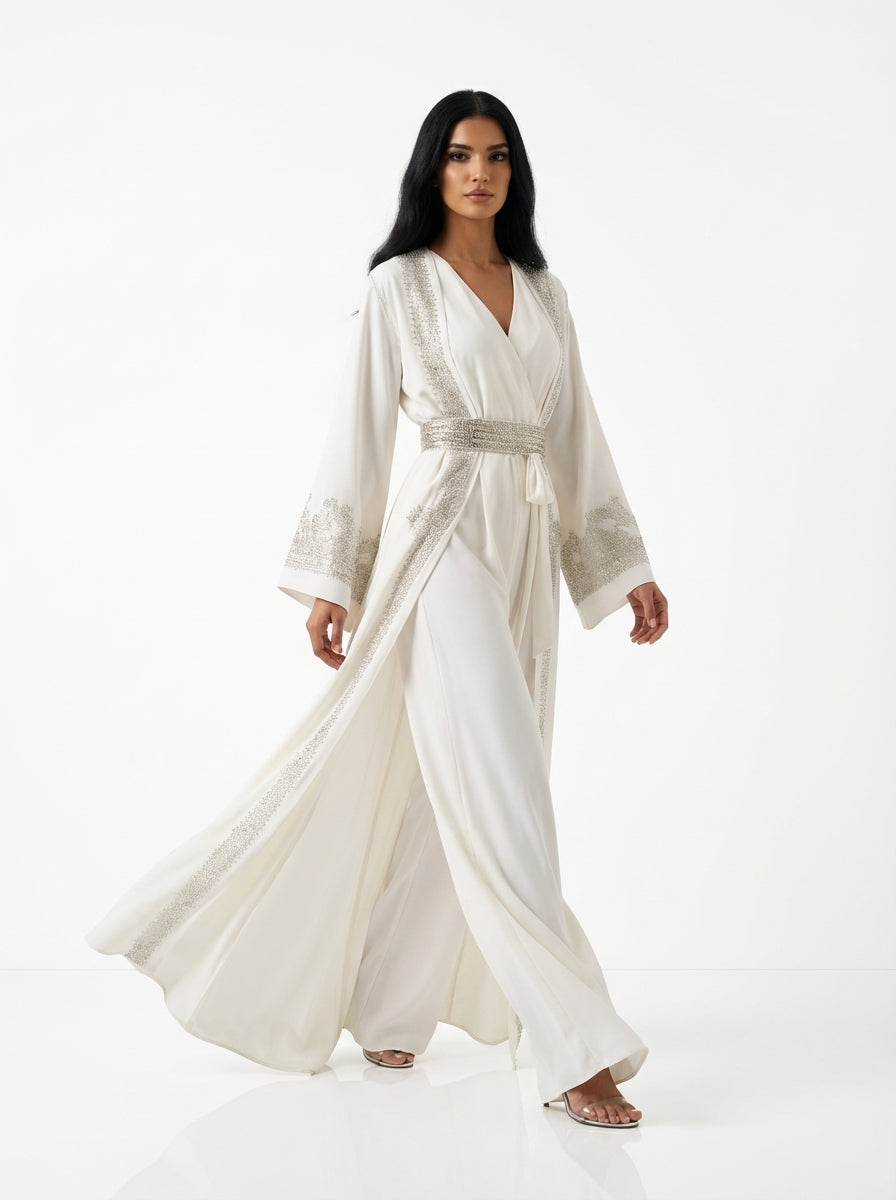 Waqr abaya set