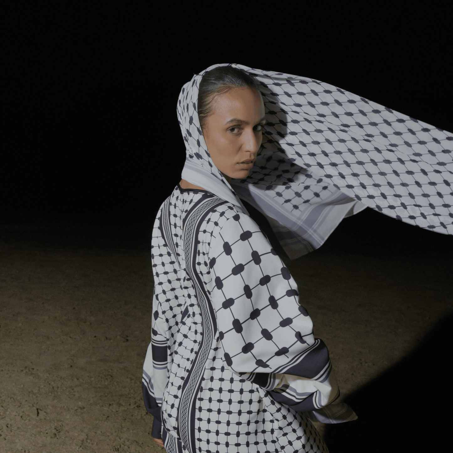 Horra Scarves - Mohamed Nour Designs - scarf -