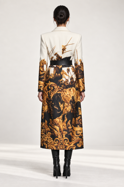 
Yearning Coat by MNDesign — back view.