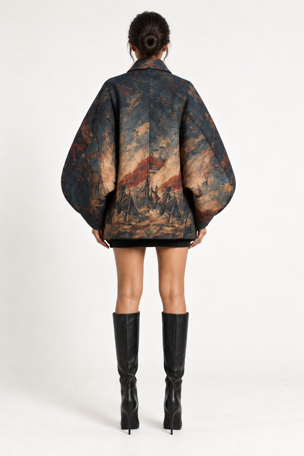 
Crossing Jacket by MNDesign — back view.
