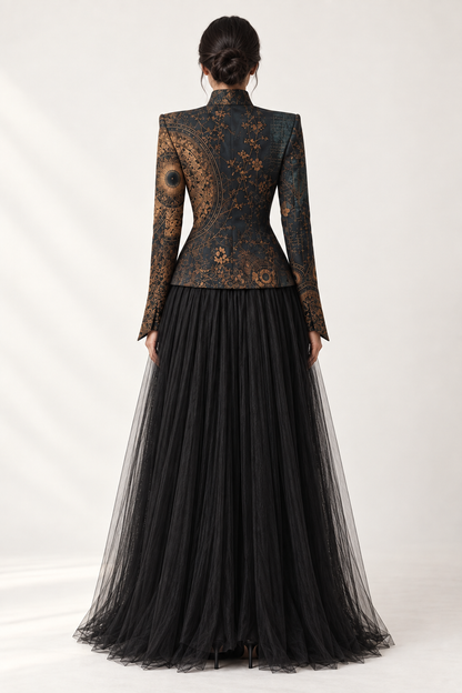 
Al Jaziyah Ensemble by MNDesign — back view.