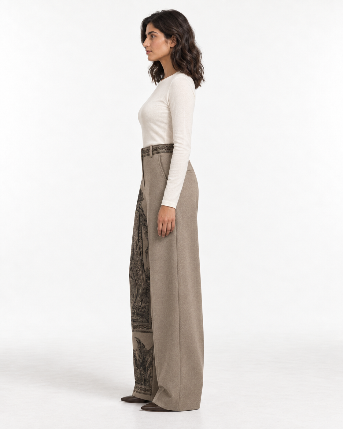 
Wayfarer Trousers by MNDesign — side view.
