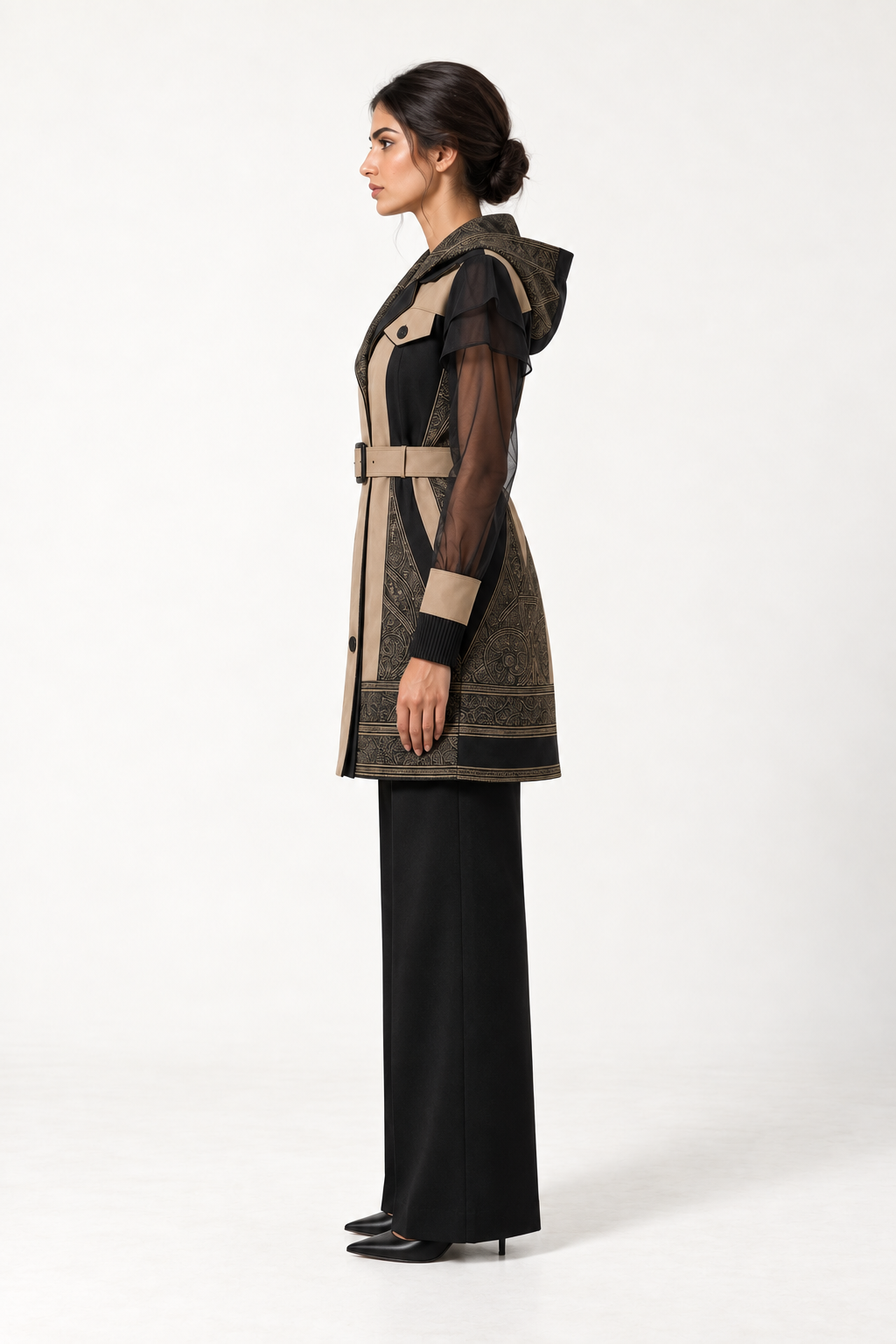 
Discretion Jacket by MNDesign — side view.