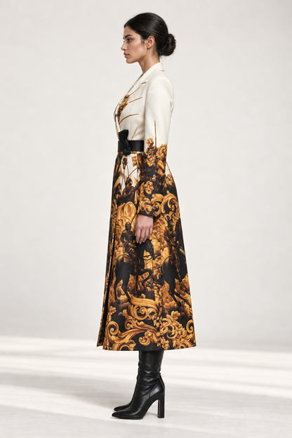 
Yearning Coat by MNDesign — side view.