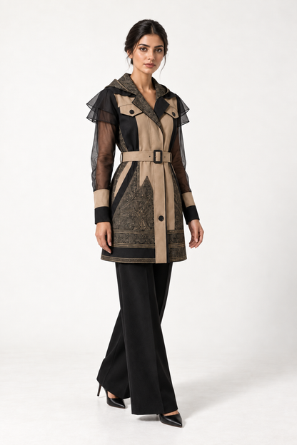 
Discretion Jacket by MNDesign — three quarter view.