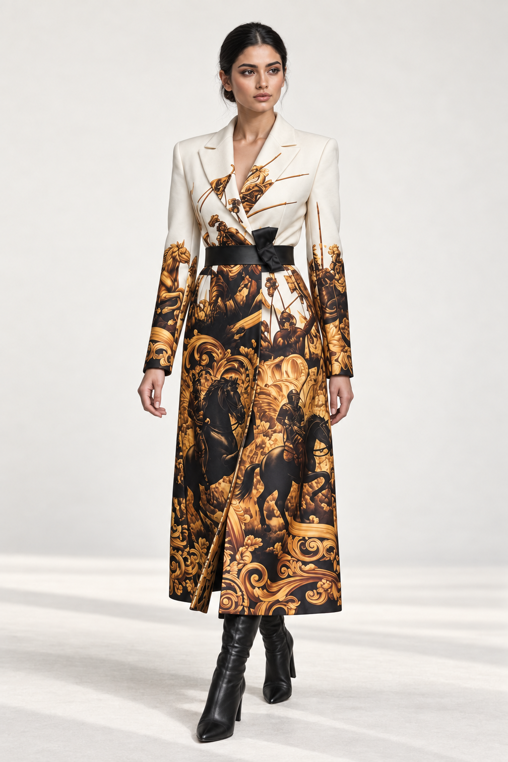 
Yearning Coat by MNDesign — three quarter view.