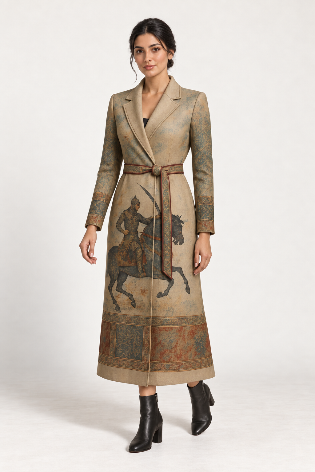 
Vanguard Coat by MNDesign — three quarter view.