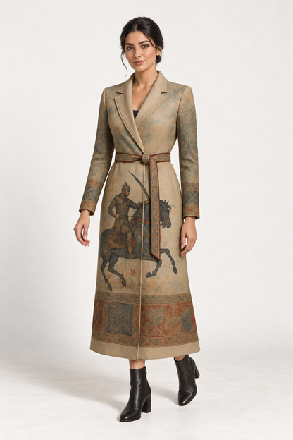 
Vanguard Coat by MNDesign — three quarter view.