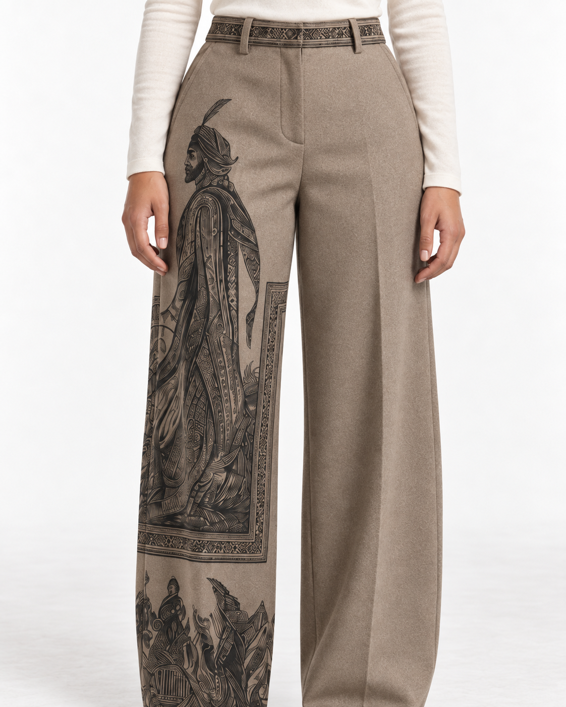 
Wayfarer Trousers by MNDesign — print detail view.