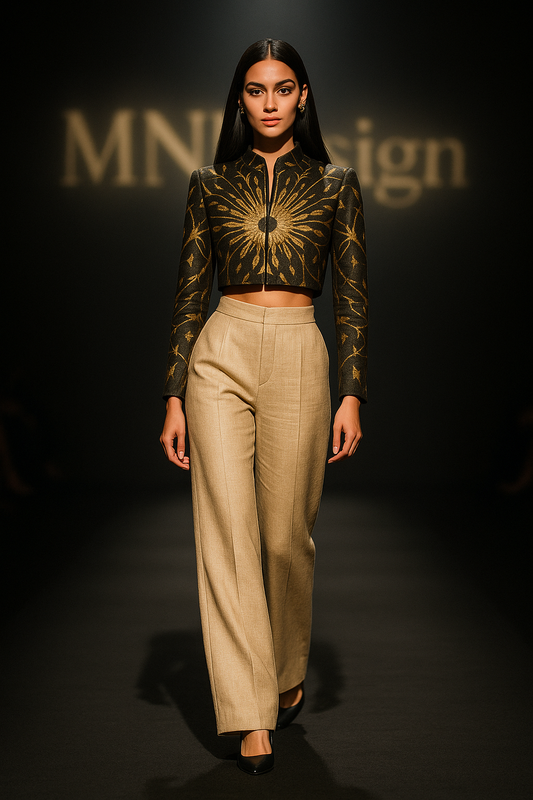 Solar Radiance Crop Jacket