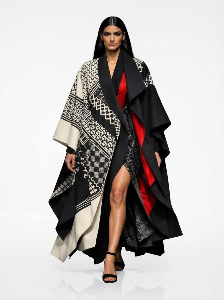 Thawra Wrap Cape