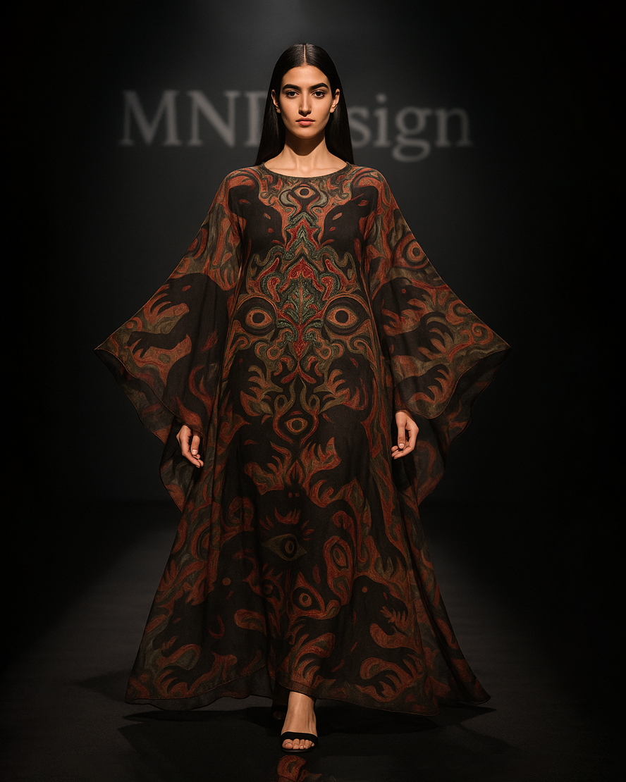 The Serpent’s Whisper Kaftan