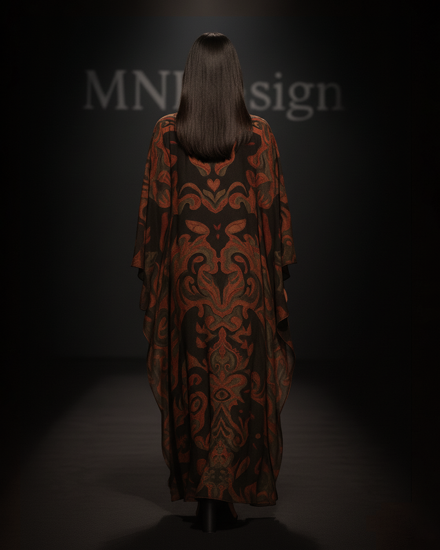 The Serpent’s Whisper Kaftan