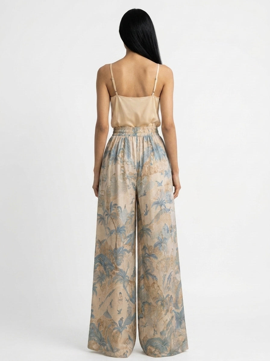 The Blue Blossom Pants