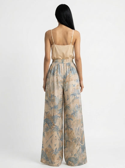 The Blue Blossom Pants
