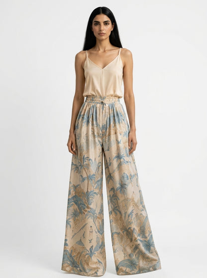 The Blue Blossom Pants