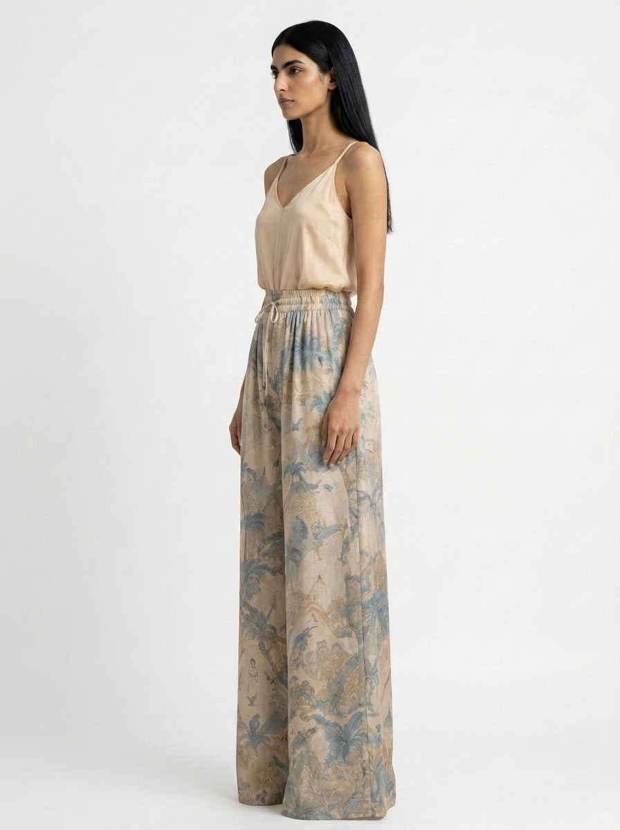 The Blue Blossom Pants