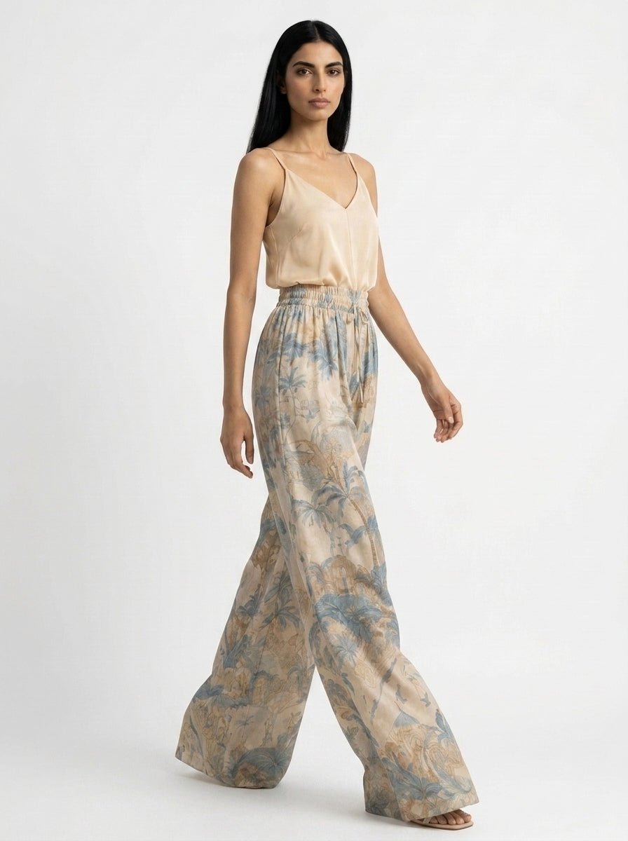 The Blue Blossom Pants