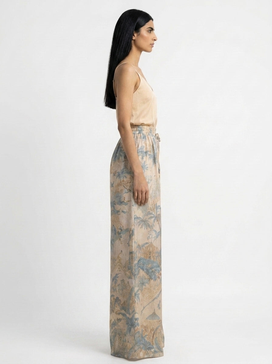 The Blue Blossom Pants