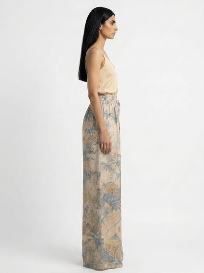 The Blue Blossom Pants