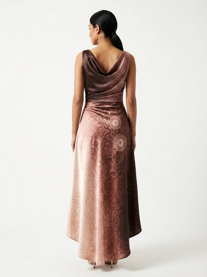 The Whisper of Bronze dress