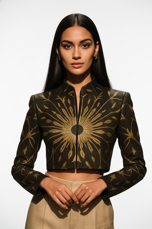 Solar Radiance Crop Jacket