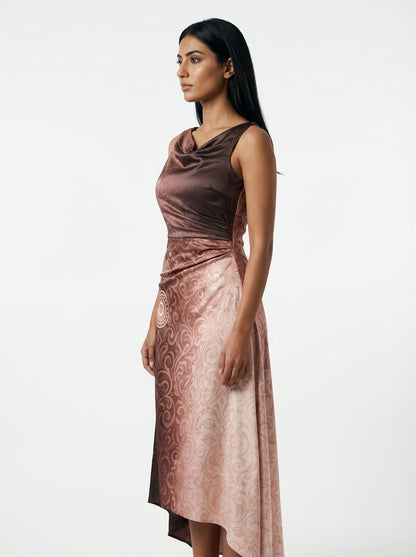 The Whisper of Bronze dress