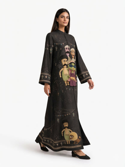 El Rad El Shater abaya