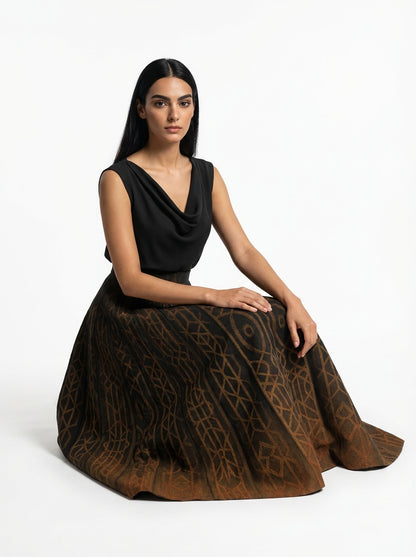 Veil of Shadows skirt