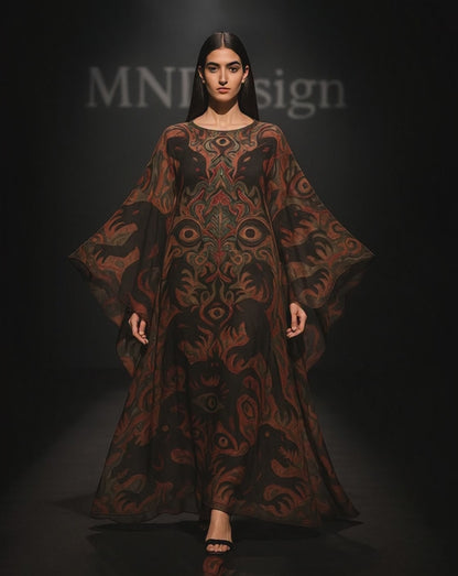 The Serpent’s Whisper Kaftan