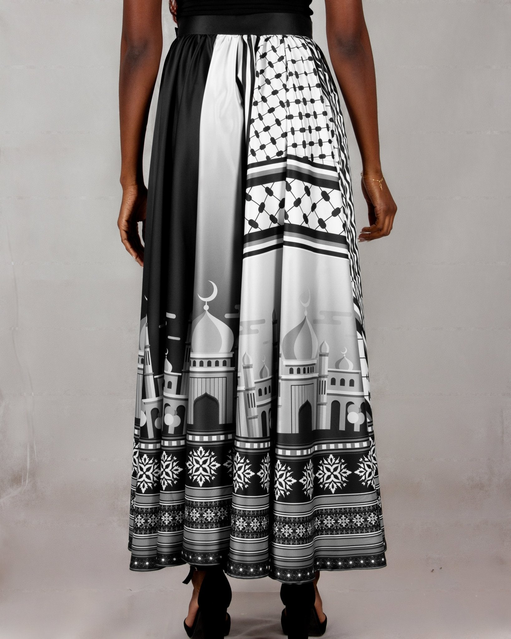FAYROUZ25 SKIRT - Mohamed Nour Designs - skirt - 
