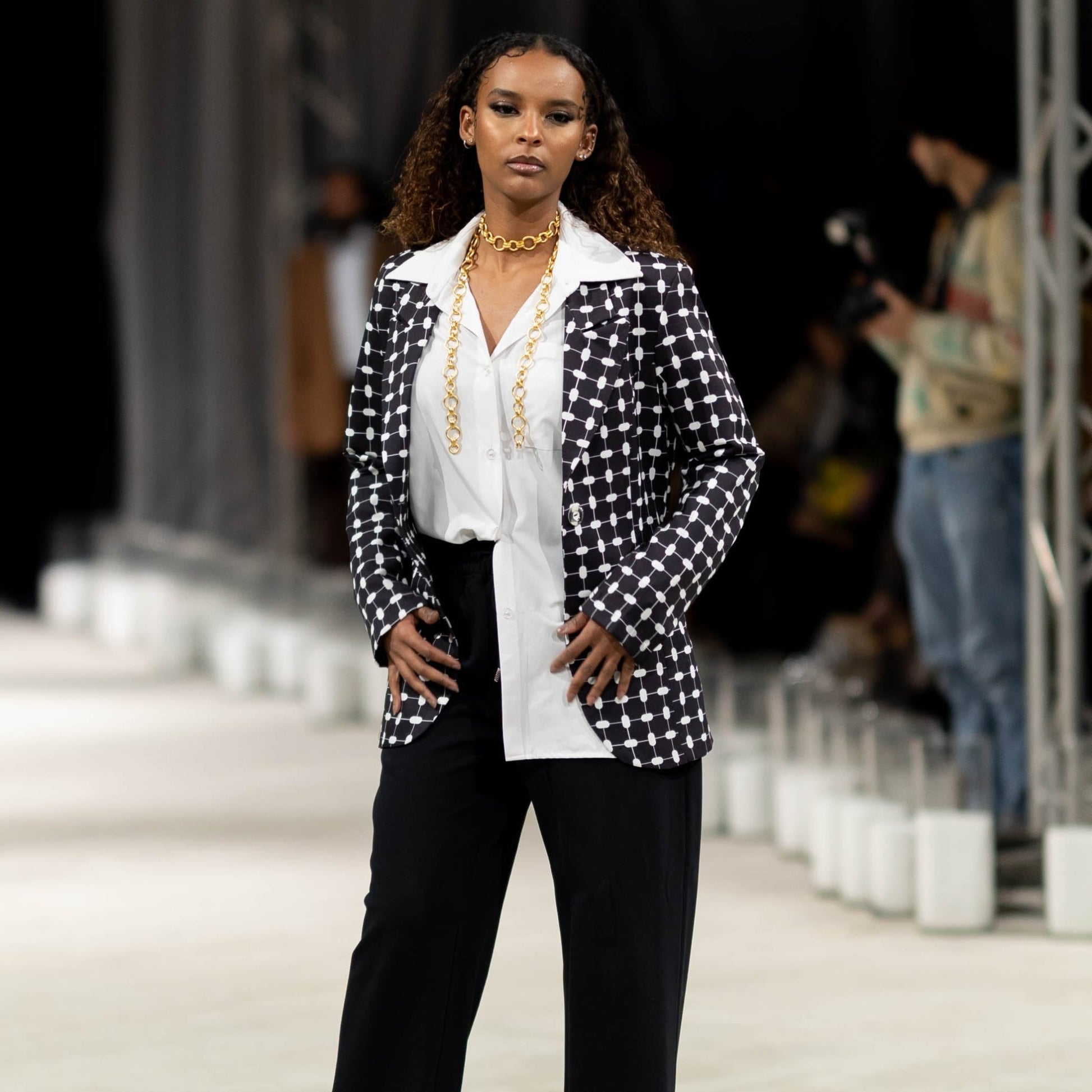 Al - Biera Blazer - Mohamed Nour Designs - jacket - 