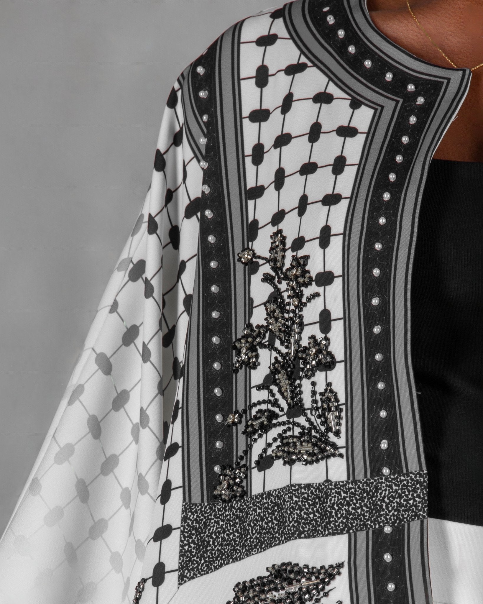 AIN - KAREM25 ABAYA - Mohamed Nour Designs - ABAYA - 