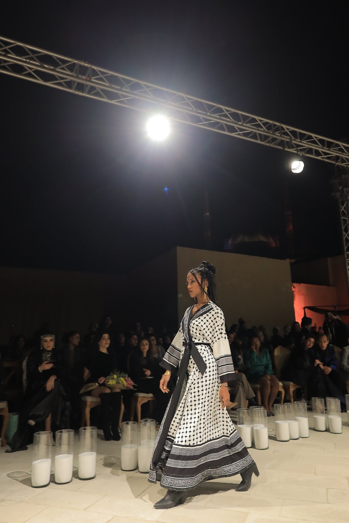Khan Younes Kaftan - Mohamed Nour Designs - dress - 