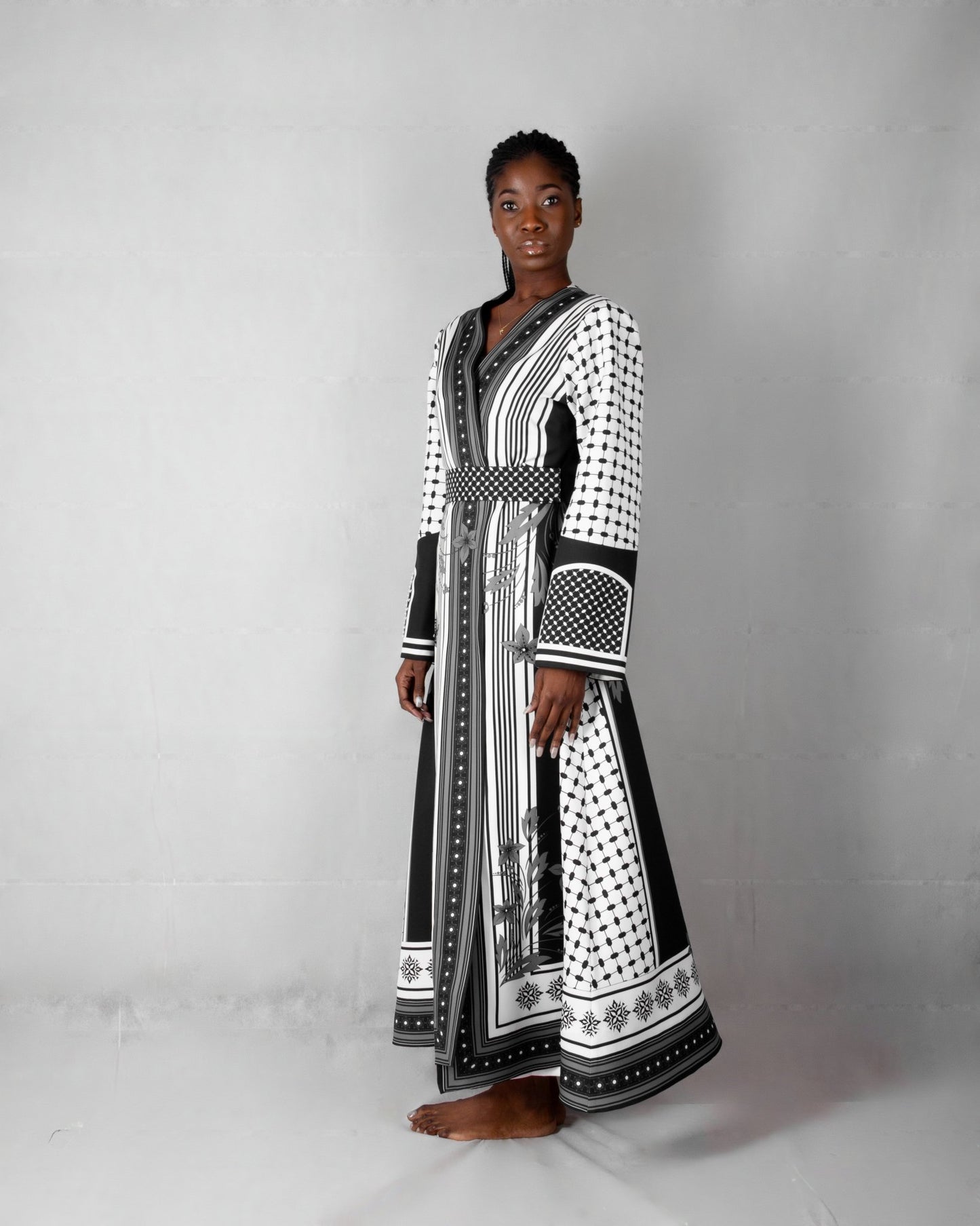 ALBIERA25 ABAYA - Mohamed Nour Designs - ABAYA - 