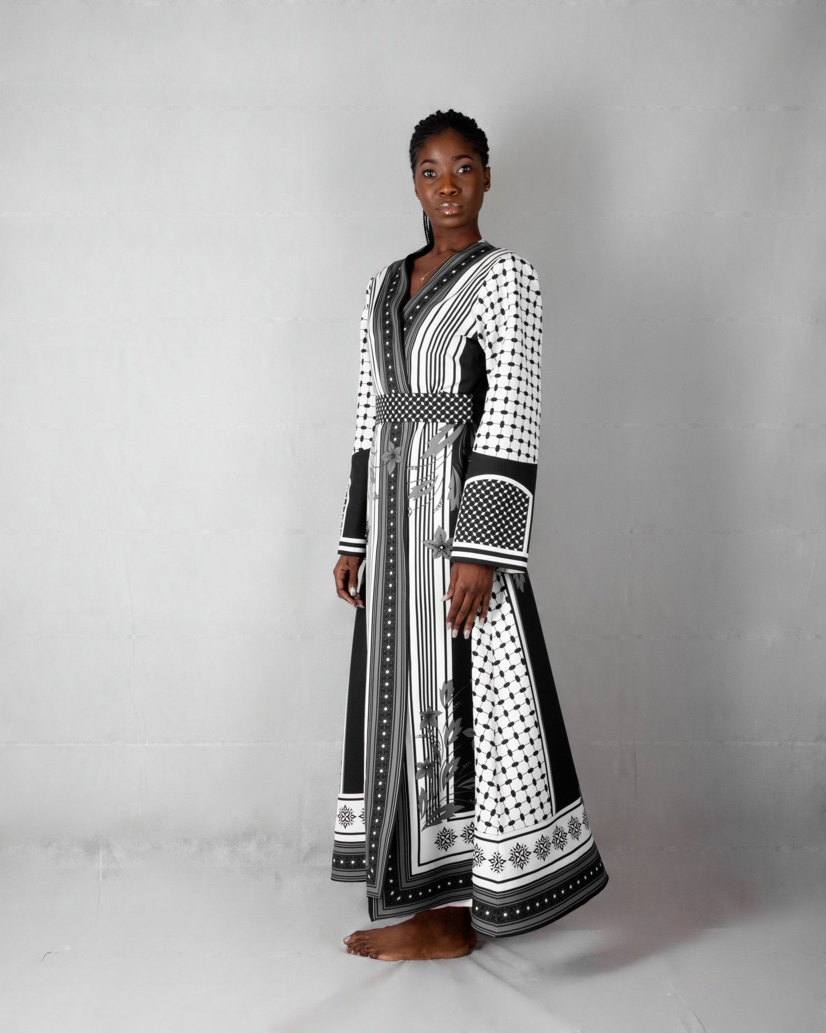 ALBIERA25 ABAYA - Mohamed Nour Designs - ABAYA - 