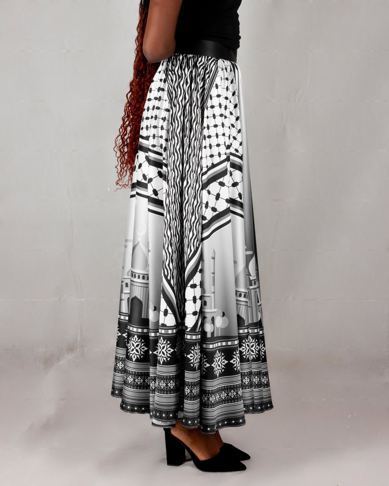 FAYROUZ25 SKIRT - Mohamed Nour Designs - skirt - 