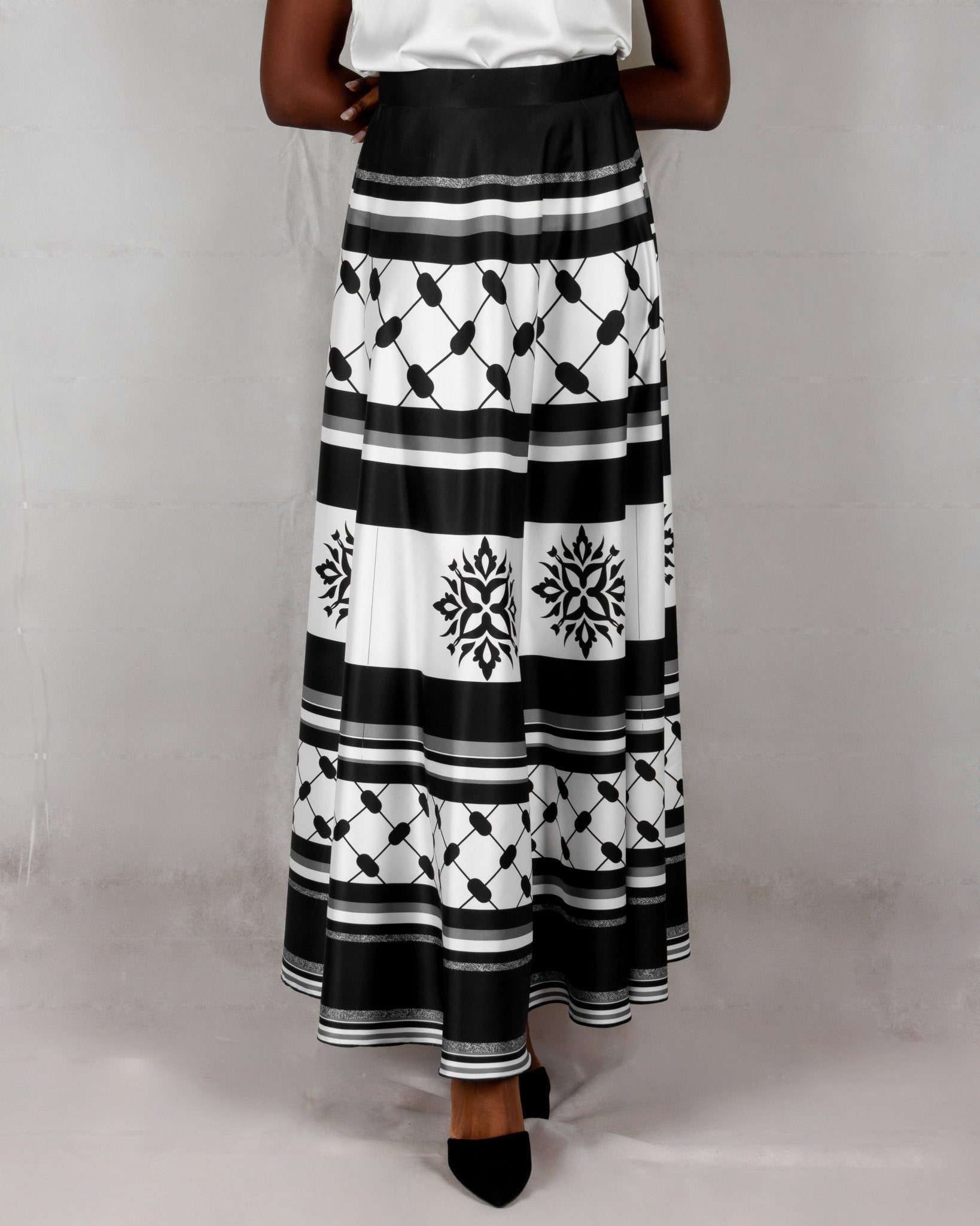 DARWISH25 SKIRT - Mohamed Nour Designs - skirt - 