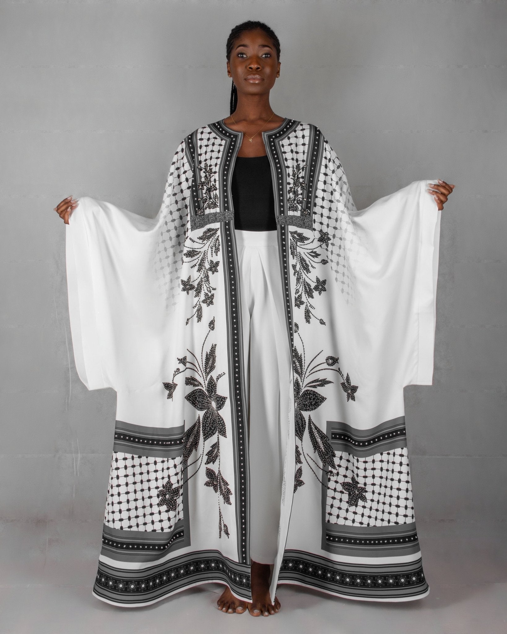 AIN - KAREM25 ABAYA - Mohamed Nour Designs - ABAYA - 