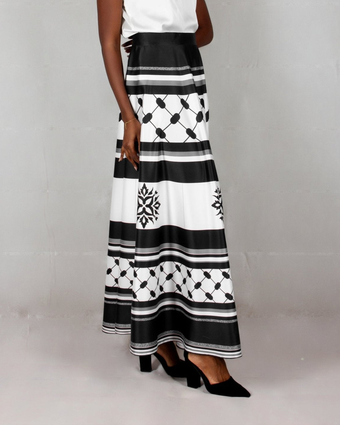 DARWISH25 SKIRT - Mohamed Nour Designs - skirt - 