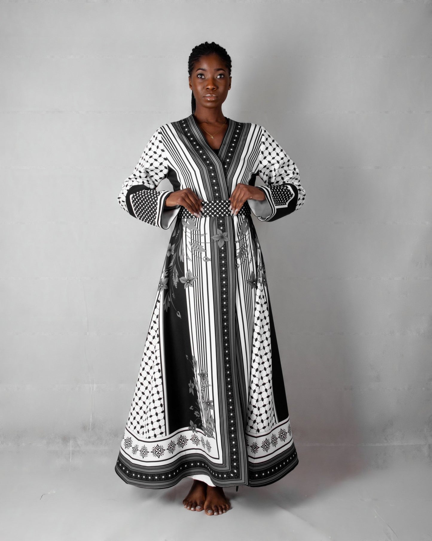 ALBIERA25 ABAYA - Mohamed Nour Designs - ABAYA - 