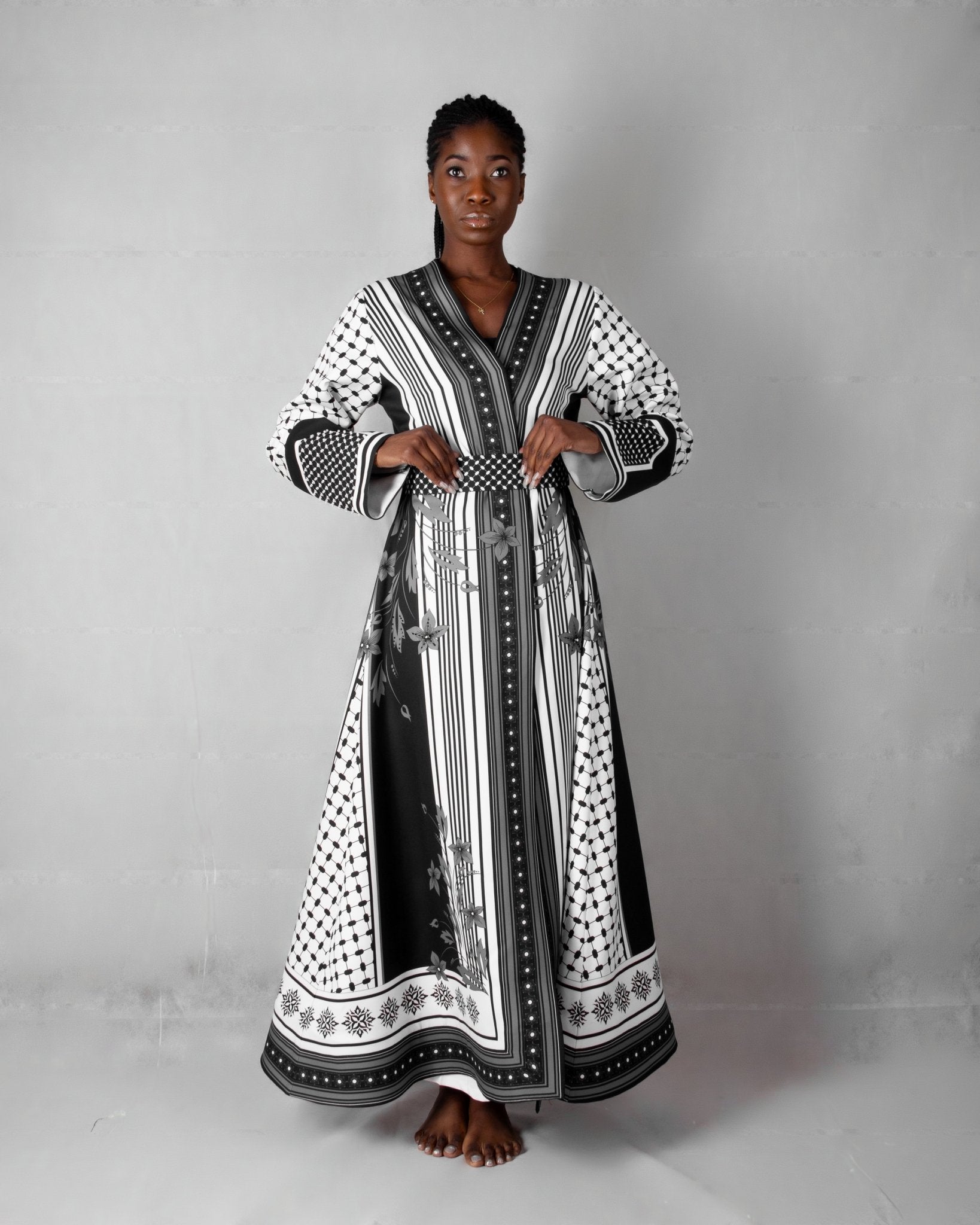 ALBIERA25 ABAYA - Mohamed Nour Designs - ABAYA - 