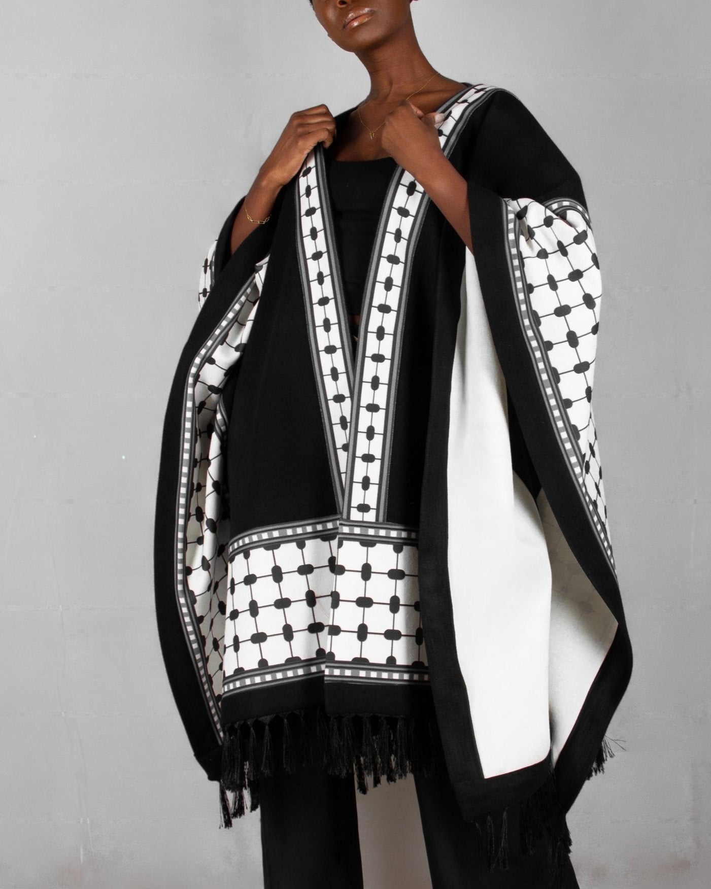 AL - ZABABIDA25 CAPE - Mohamed Nour Designs - cape - 