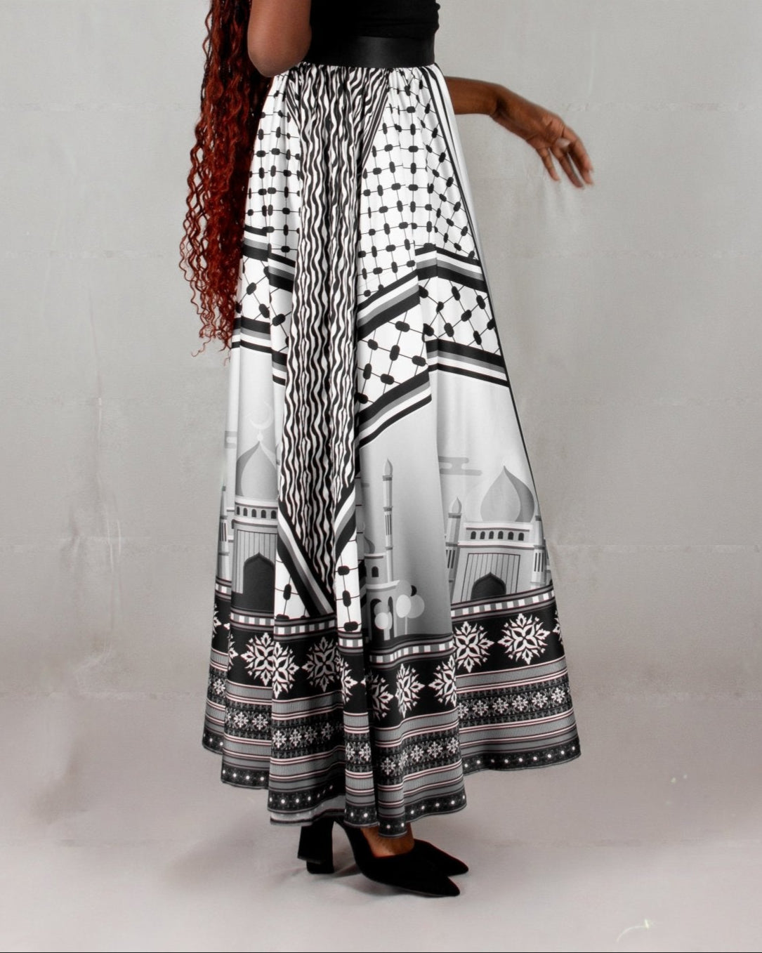 FAYROUZ25 SKIRT - Mohamed Nour Designs - skirt - 