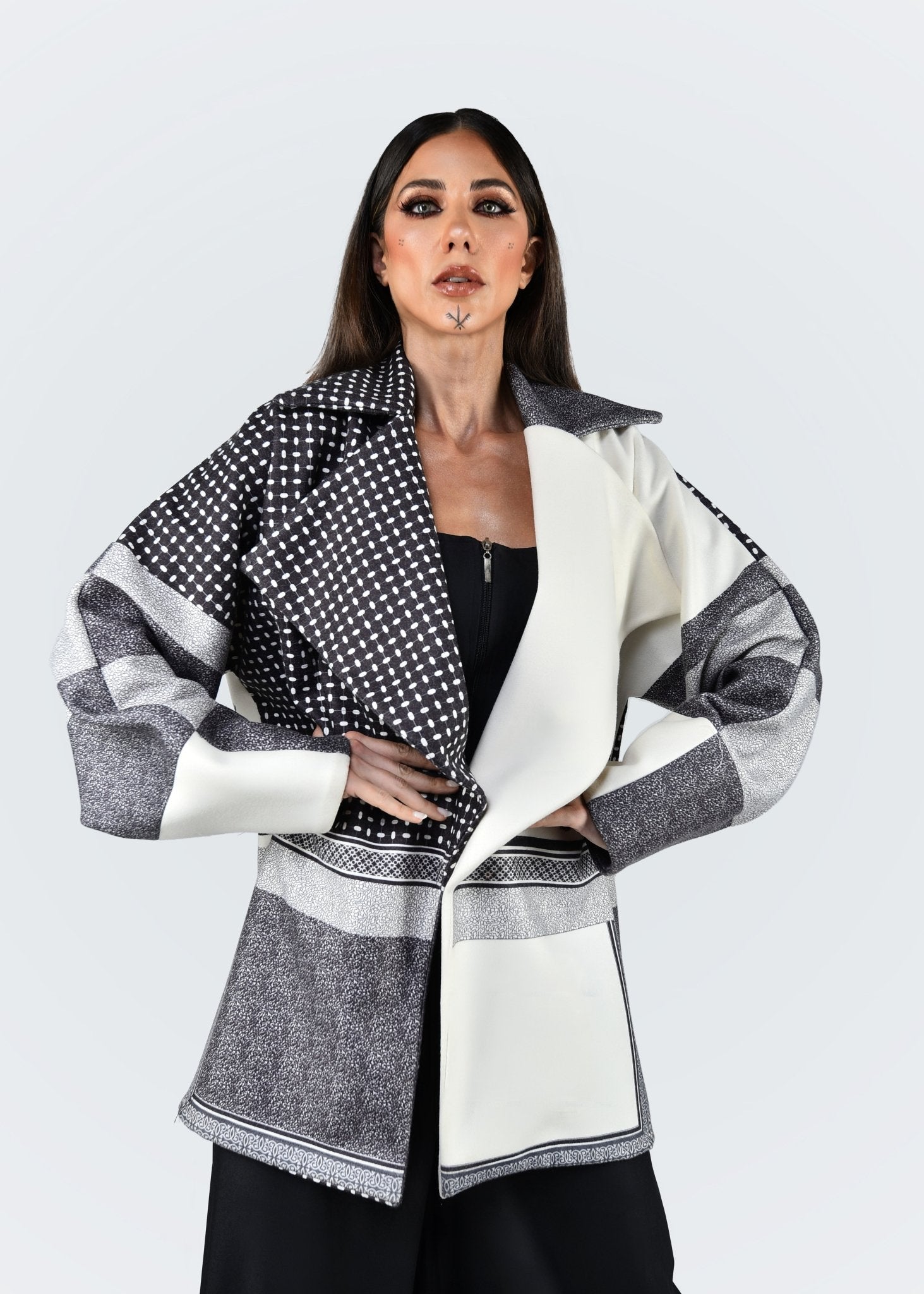 Bani Suheila jacket - Mohamed Nour Designs - jacket - 