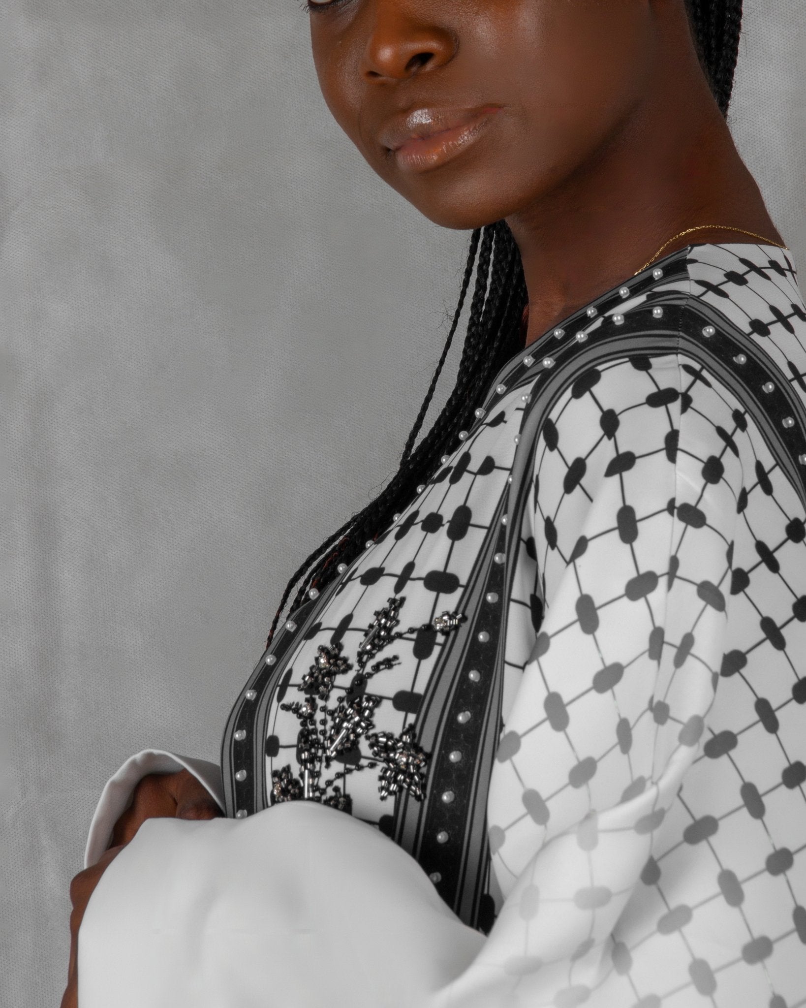 AIN - KAREM25 ABAYA - Mohamed Nour Designs - ABAYA - 