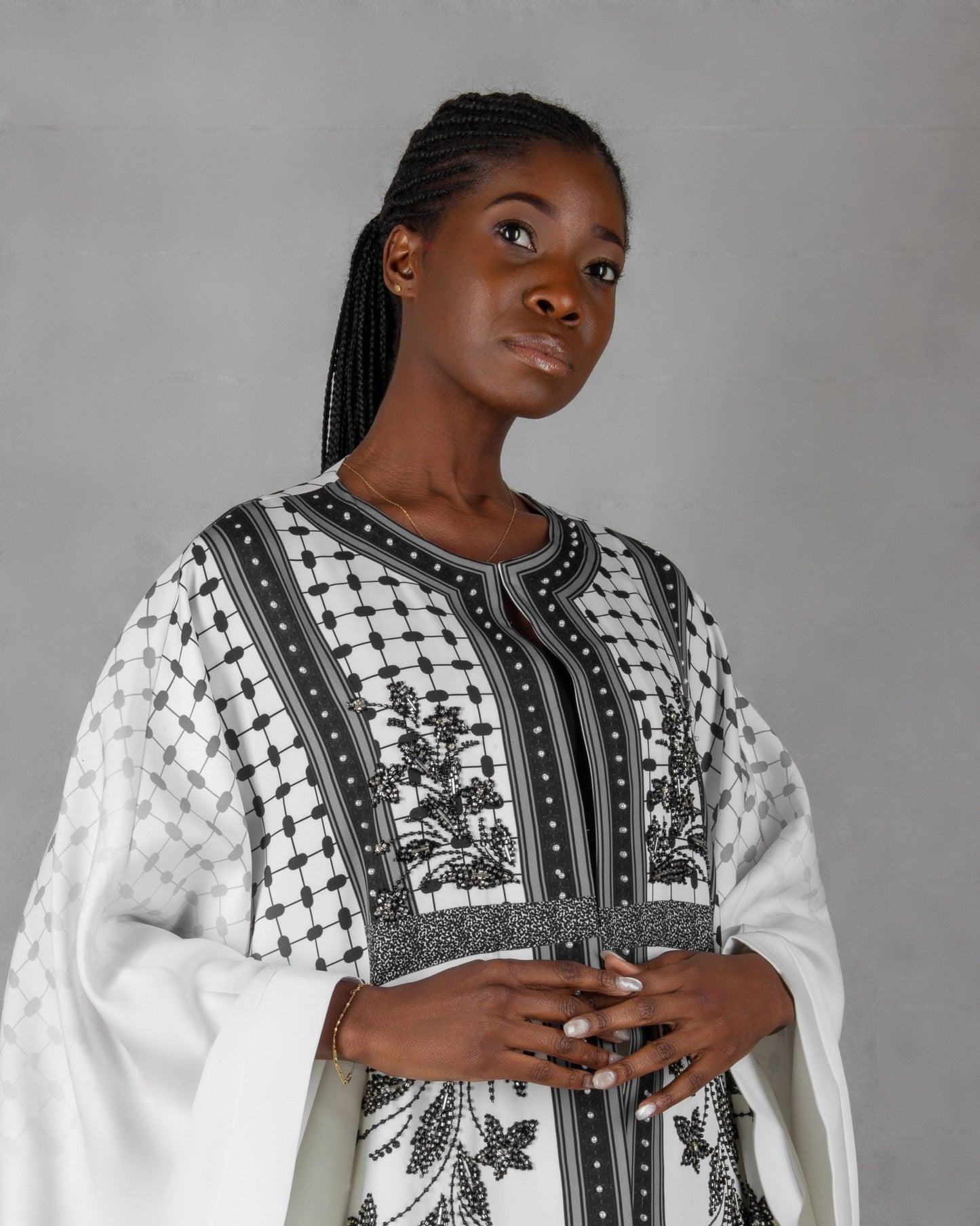 AIN - KAREM25 ABAYA - Mohamed Nour Designs - ABAYA - 