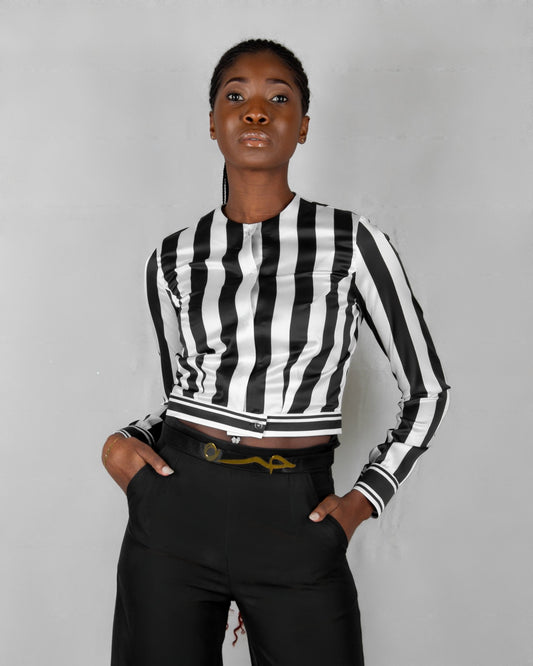 AL - FALOUGA25 BLOUSE - Mohamed Nour Designs - blouse - 