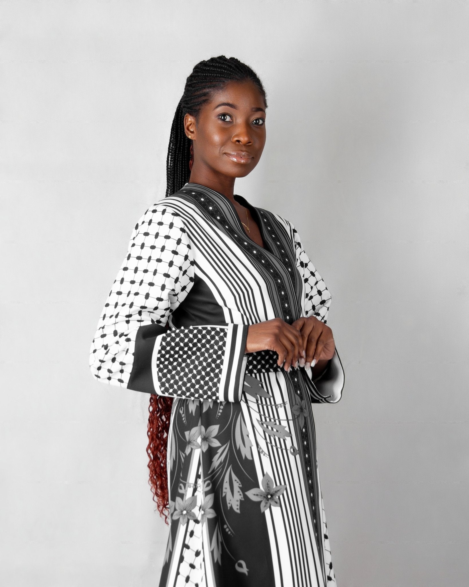 ALBIERA25 ABAYA - Mohamed Nour Designs - ABAYA - 